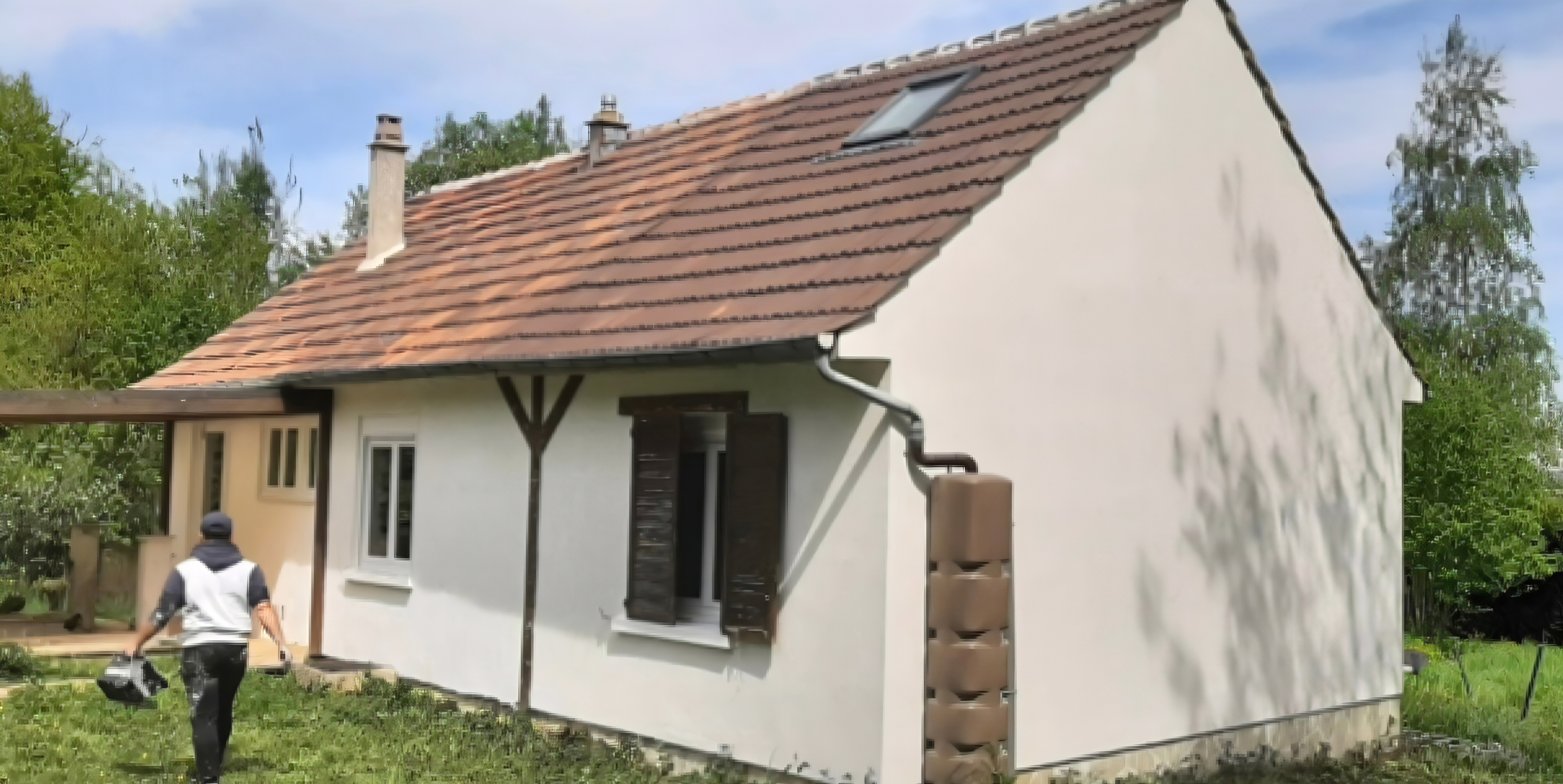 Façade Toiture Fontainebleau - Après