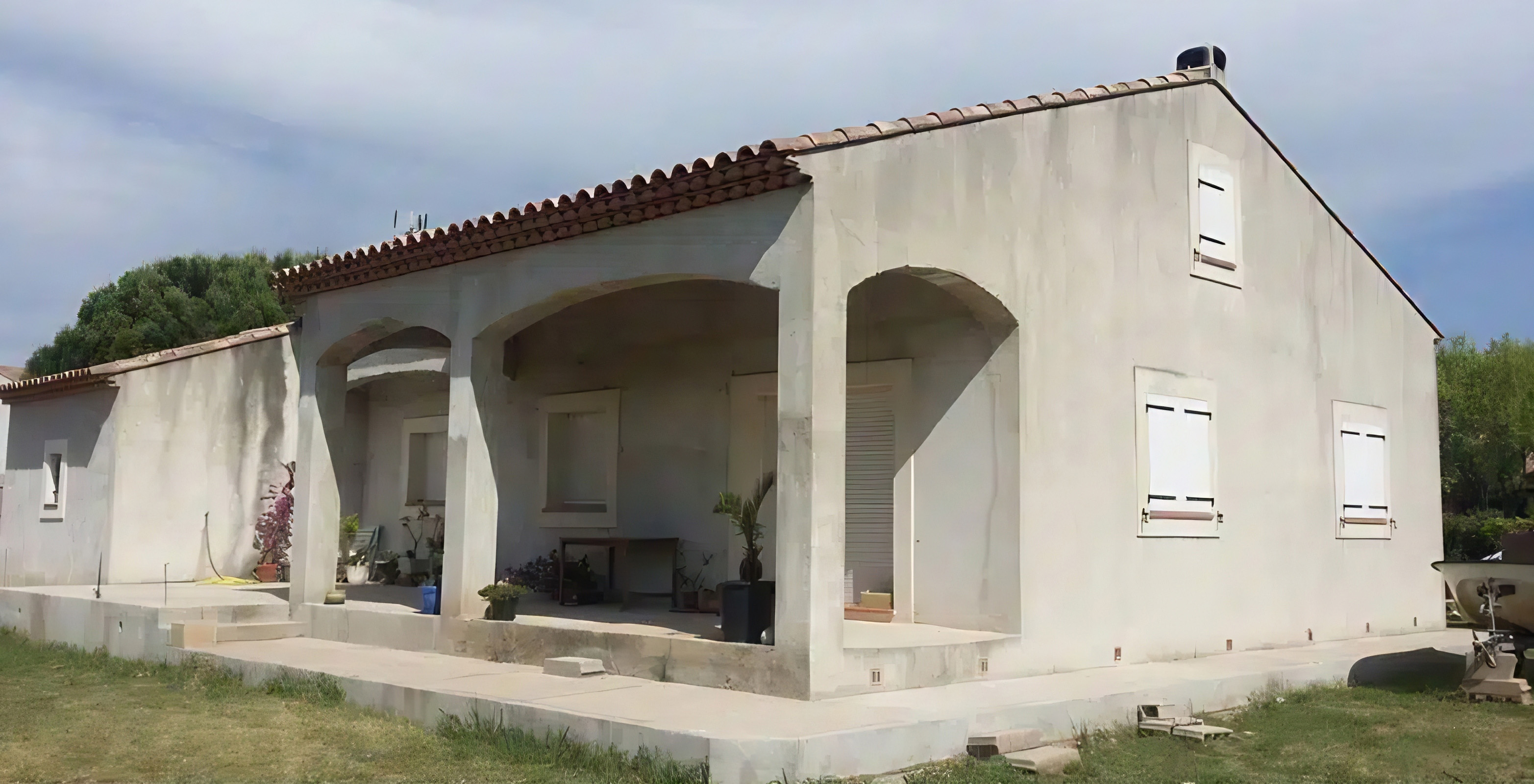 Peinture Toiture Fontainebleau - Avant